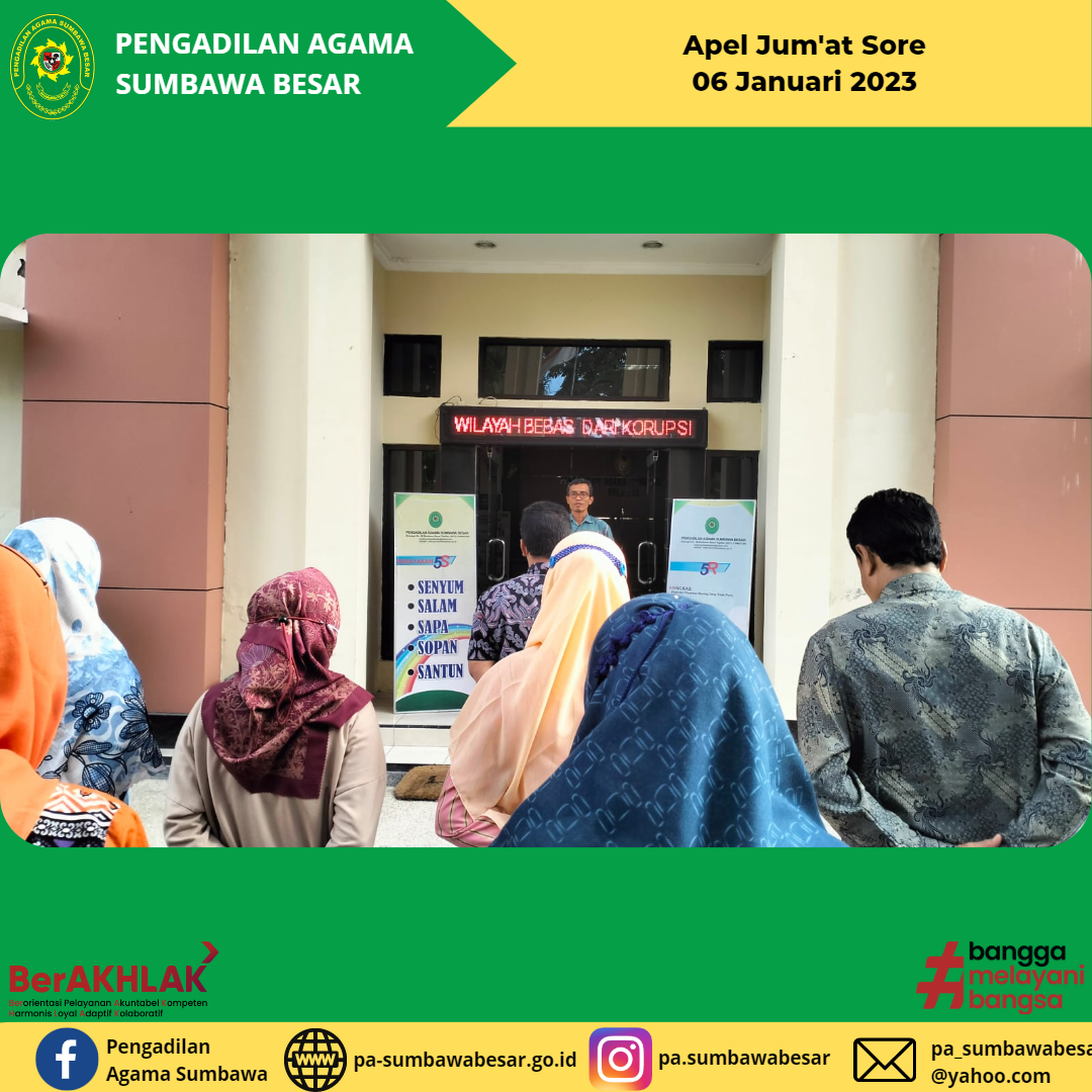 20230106 Apel Jumat 2