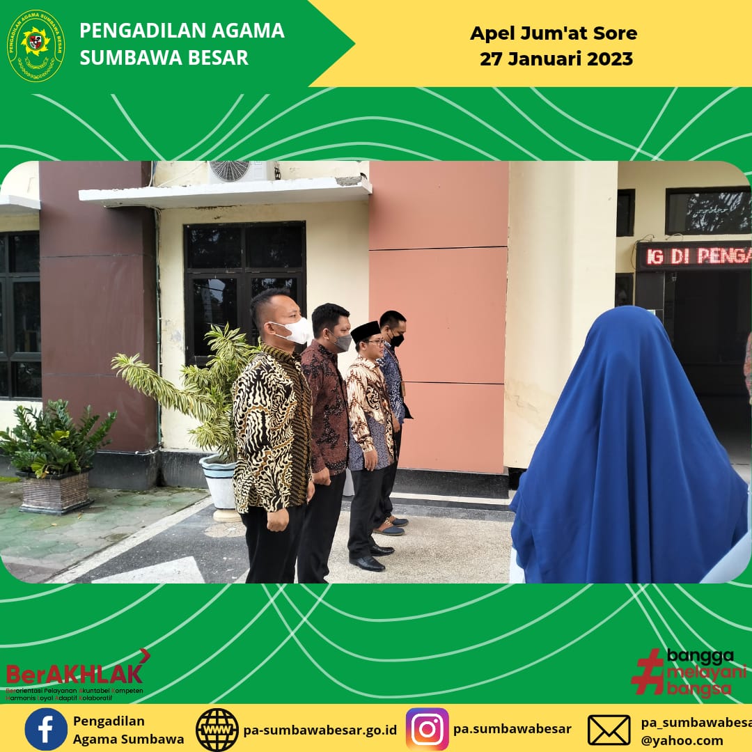 20230127 Apel Jumat 2