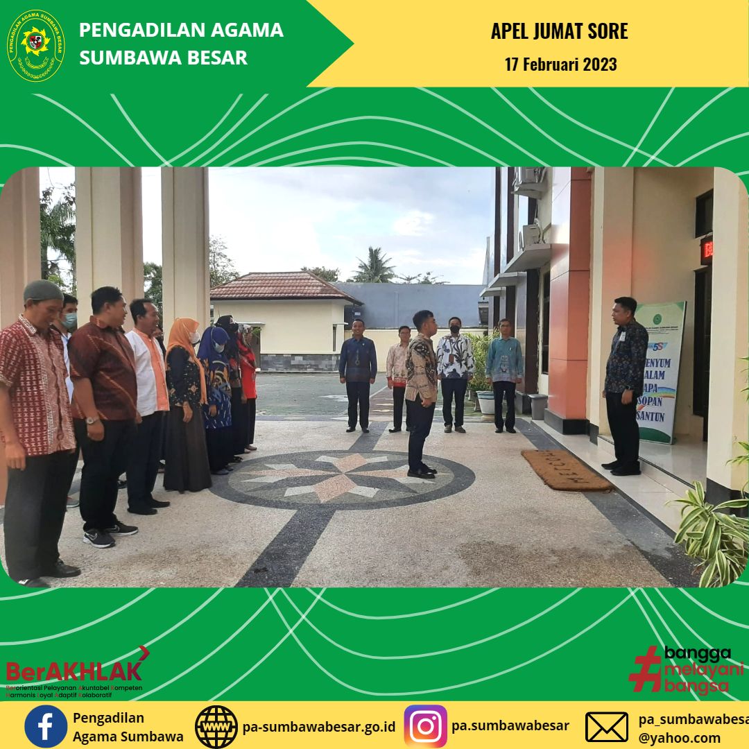 20230217 Apel Jumat Sore 1