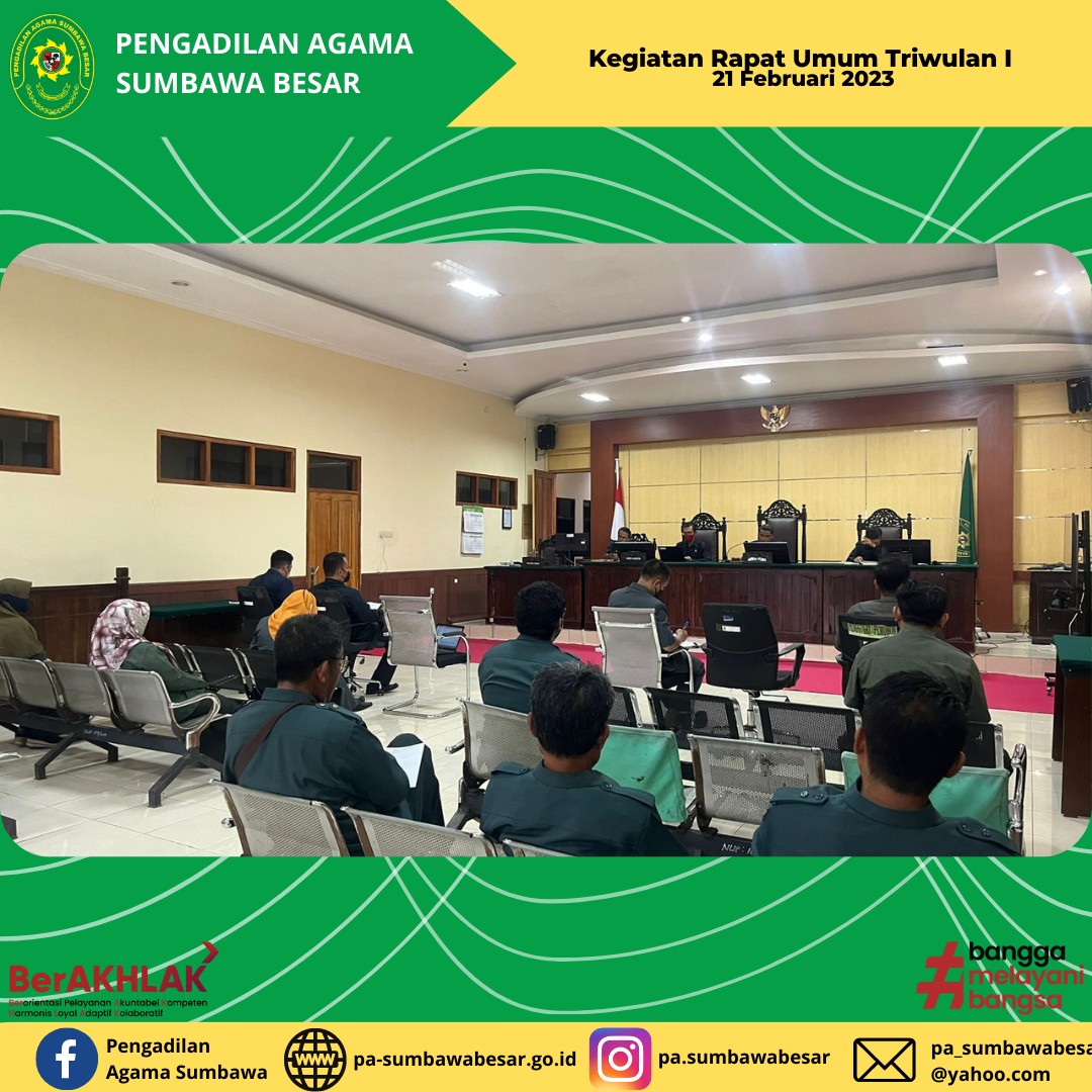 20230221 Rapat Triwulan 1