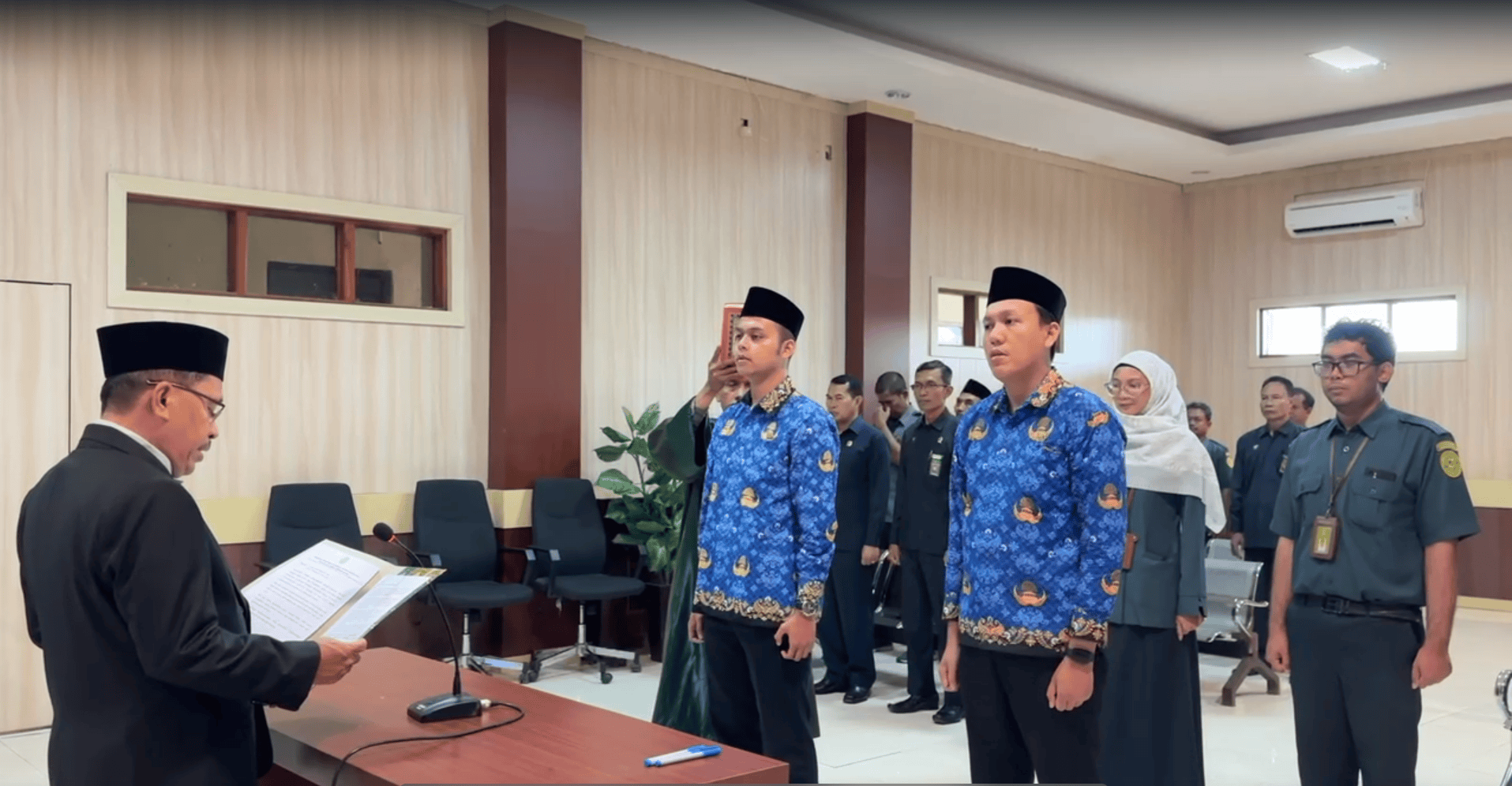 penyumpahan PNS 1